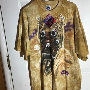 Vintage Star Wars 1997 Liquid Blue Tie Dye
